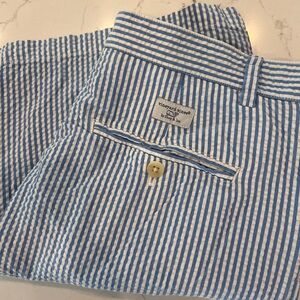 Vineyard Vines Whale Print Shorts in Blue and White